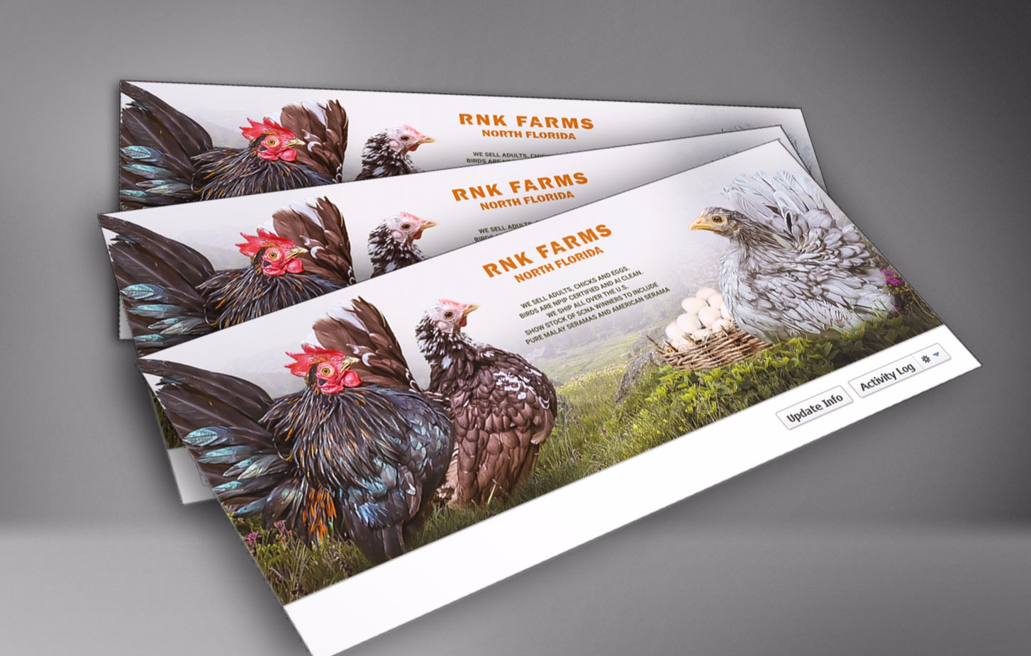 Graphic design for farms and breeders